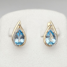 Серьги из золота