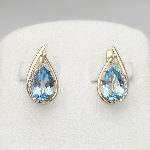 Серьги из золота