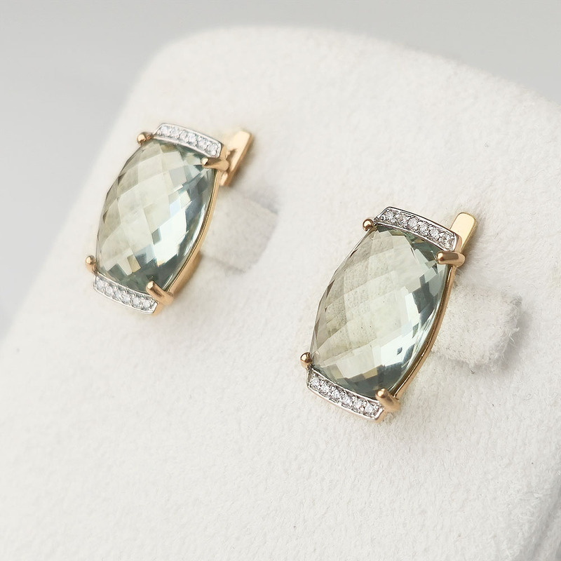 Серьги из золота