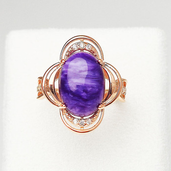 Серебряное кольцо с