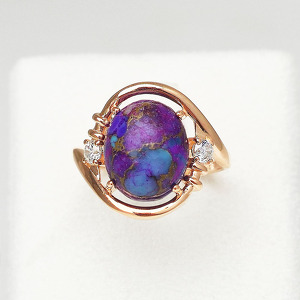 Серебряное кольцо с бирюзой