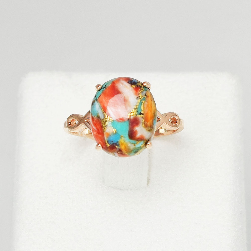 Серебряное кольцо с бирюзой