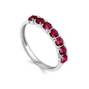 Серебряное кольцо с цитрином и агатом