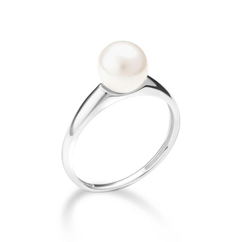 Серебряное кольцо с янтарем