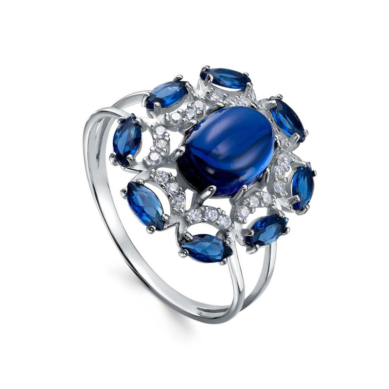 Серебряное кольцо с наношпинелями