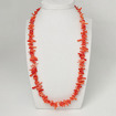 12-КРЛ-001 бусы коралл сальмон ветка Индонезия, шп