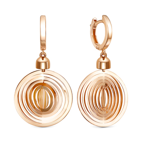 Золотые серьги