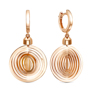 Золотые серьги