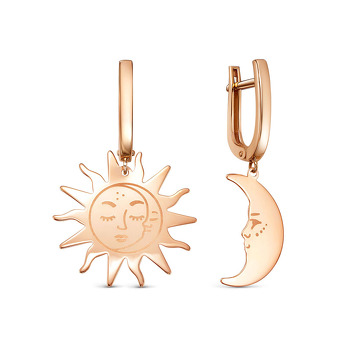 Золотые серьги