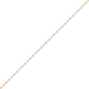 Золотая цепь «Якорь» с алмазной огранкой