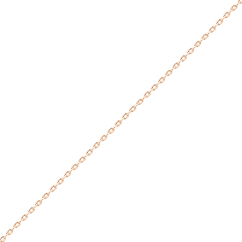 Золотая цепь «Якорь» с алмазной огранкой