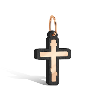 Золотой крест с грабом