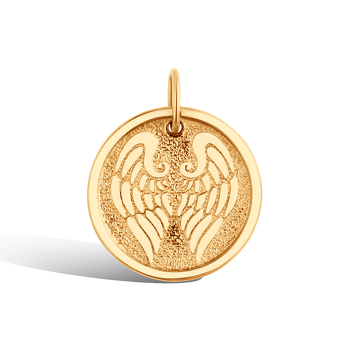 Золотая подвеска «Крылья Ангела»