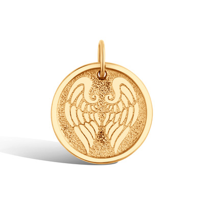 Золотая подвеска «Крылья Ангела»