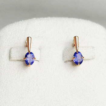 Серебряные серьги с