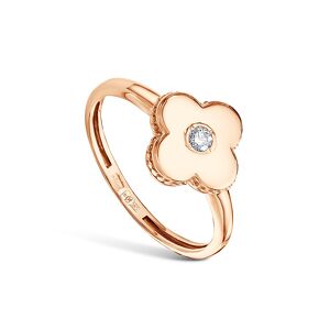 Золотое кольцо с фианитом