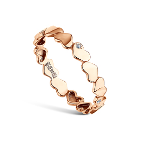 Золотое кольцо «Нежность» с бриллиантами