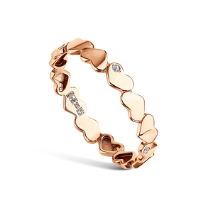 Золотое кольцо «Нежность» с бриллиантами