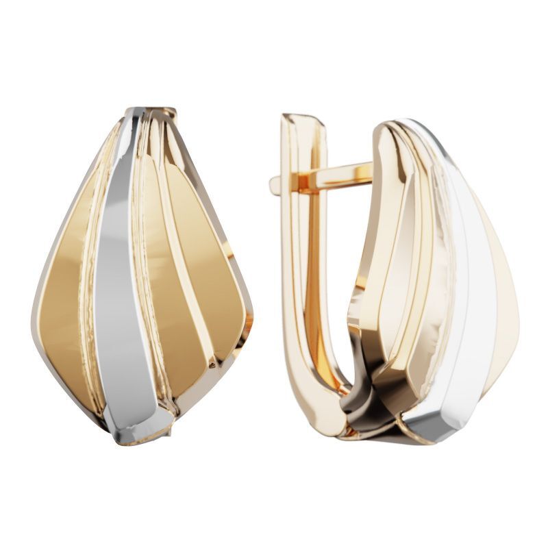 Золотые серьги