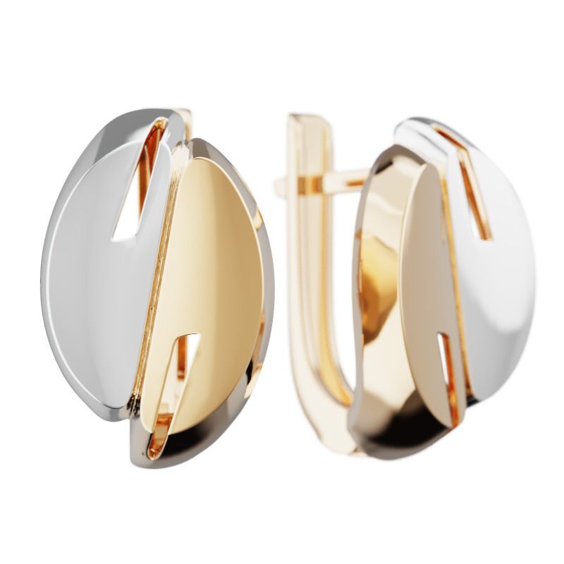 Золотые серьги