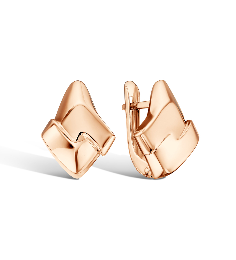 Золотые серьги