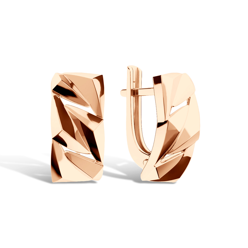 Золотые серьги