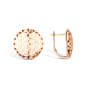 Золотые серьги