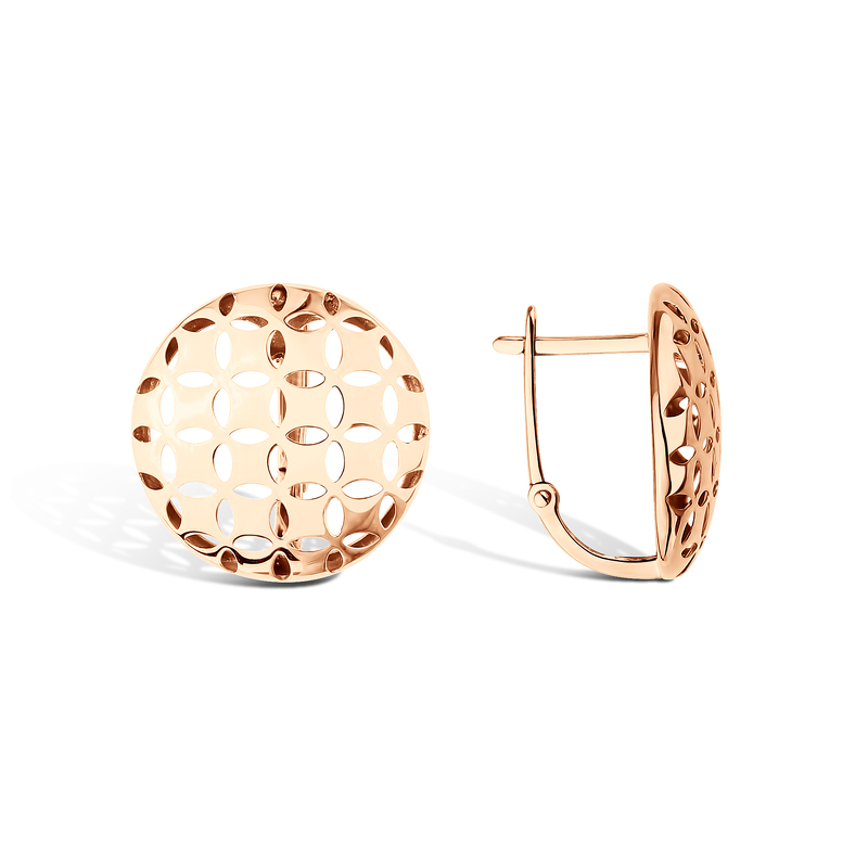 Золотые серьги