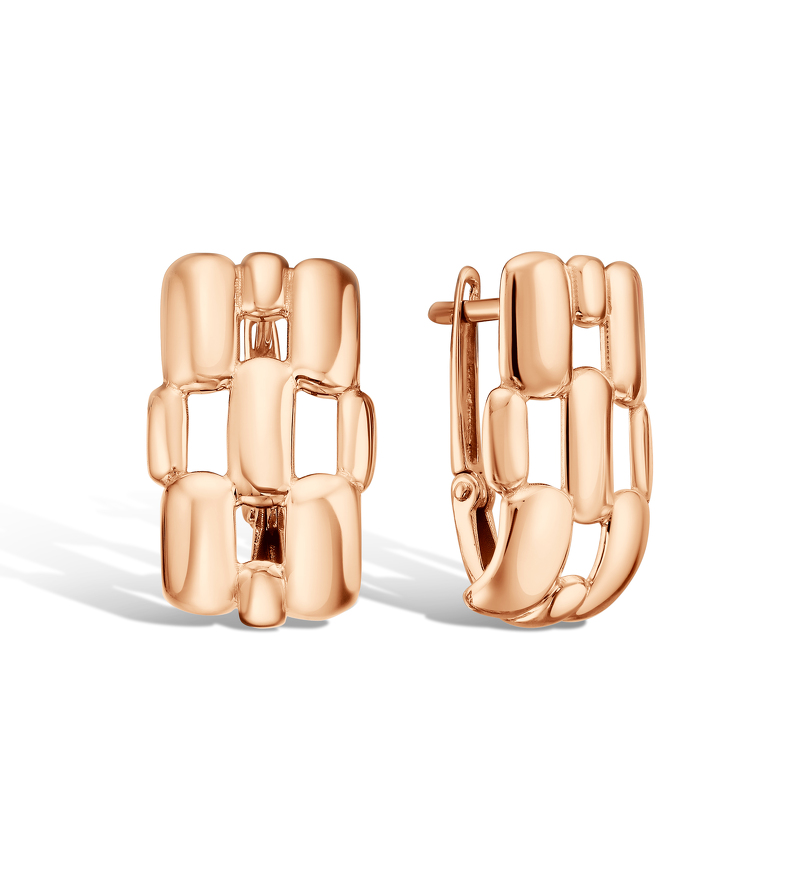 Золотые серьги