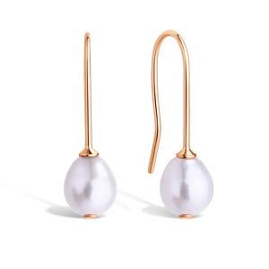 Золотые серьги с жемчугом