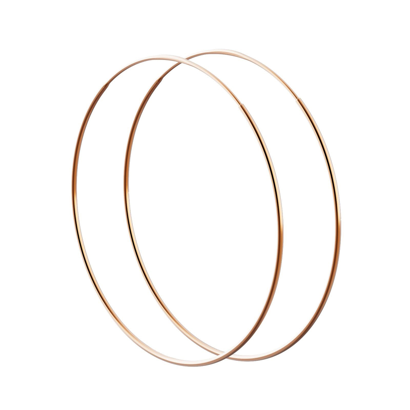 Золотые серьги-конго