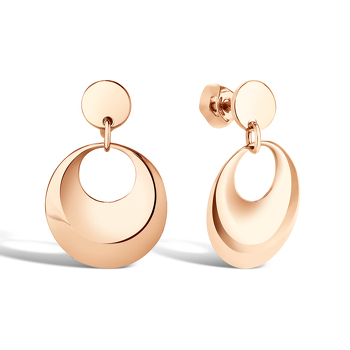 Золотые серьги-пусеты «б/к»