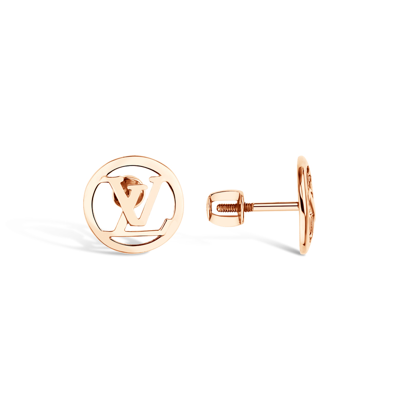 Золотые серьги-пусеты