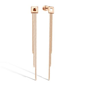 Золотые серьги-пусеты