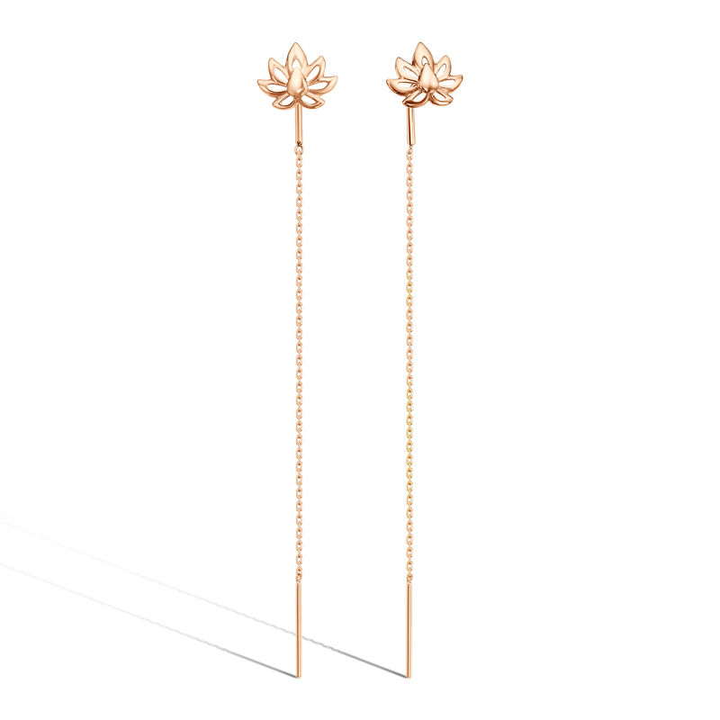 Золотые серьги