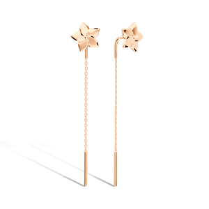 Золотые серьги-продевки