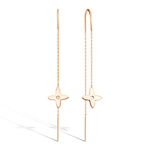 Золотые серьги