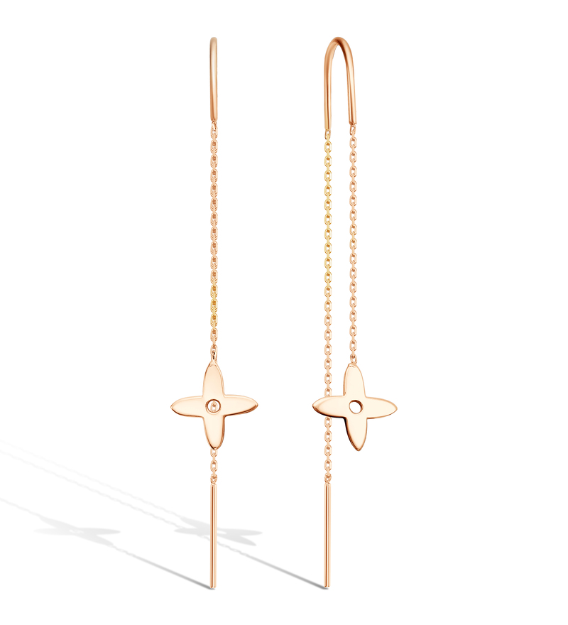 Золотые серьги