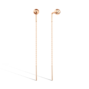 Золотые серьги-продевки