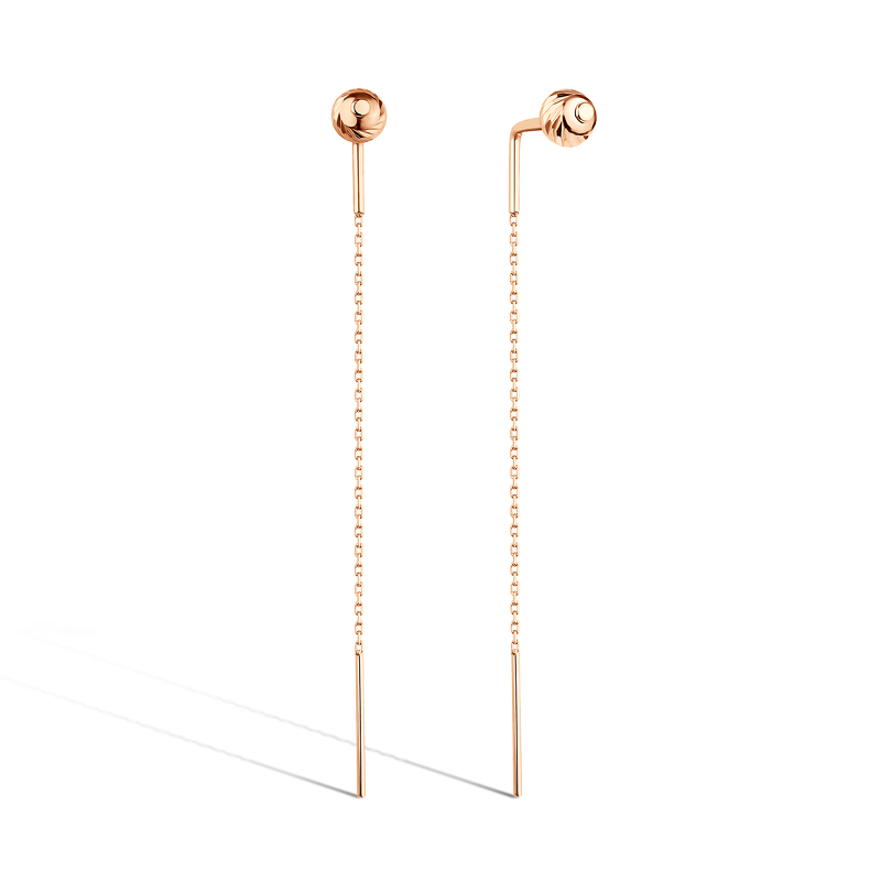 Золотые серьги-продевки