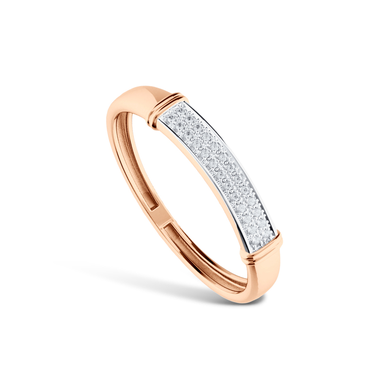 Золотое кольцо с бриллиантами