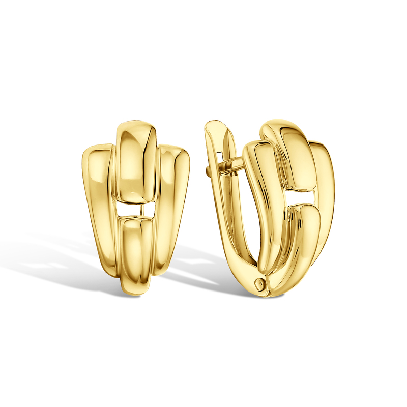 Золотые серьги