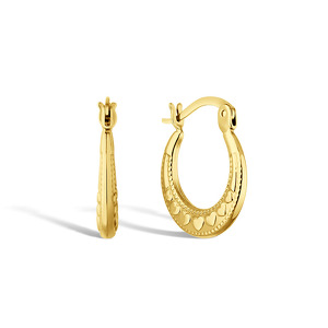 Золотые серьги «Сударушка»