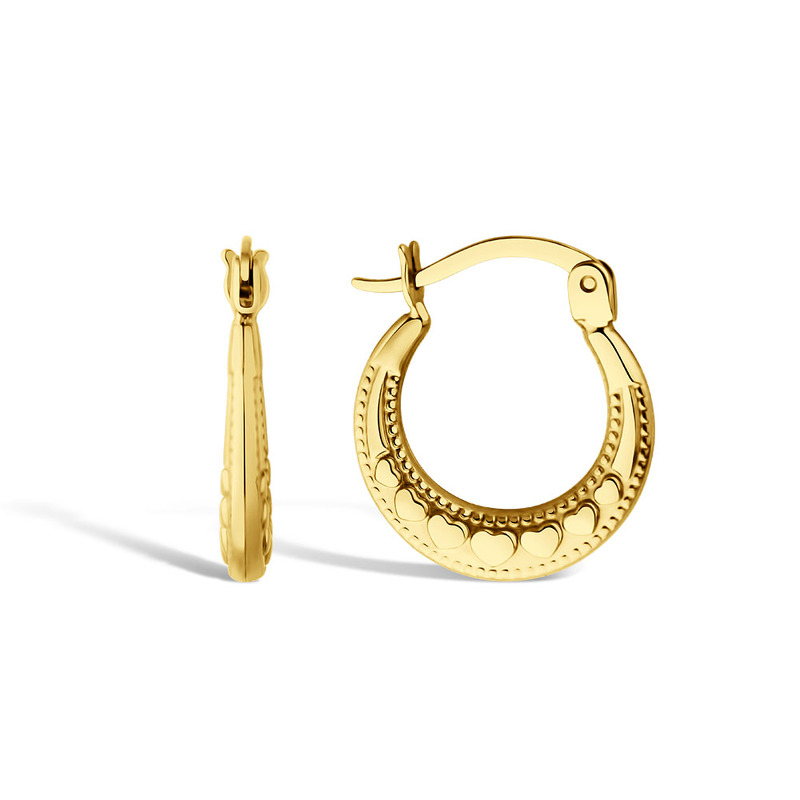 Золотые серьги «Сударушка»