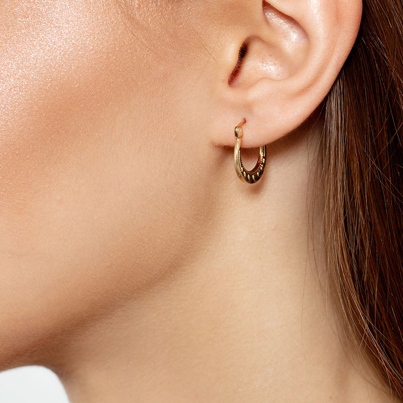 Золотые серьги «Сударушка»