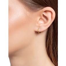 Золотые серьги-конго