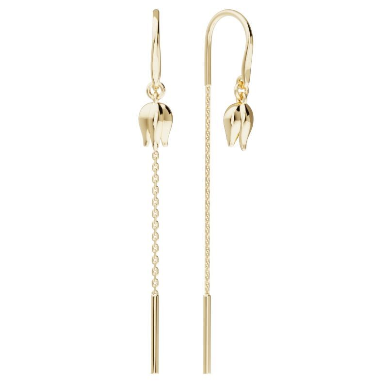 Золотые серьги