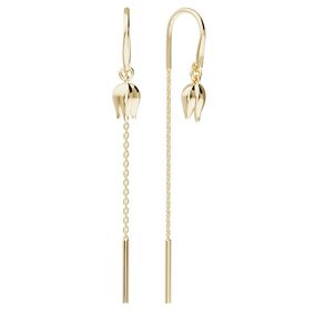 Серьги из золота 80-0421