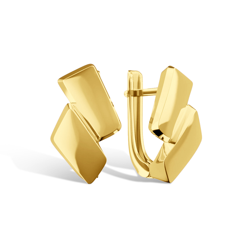 Золотые серьги