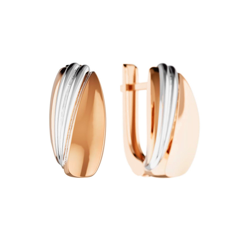 Золотые серьги